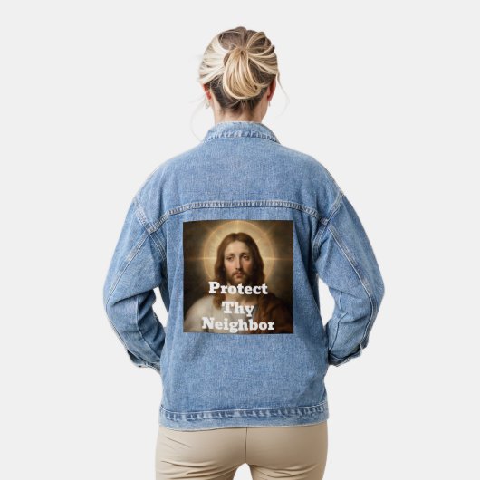 Bescherm Uw Buurman Spijkerjas Denim Jacket (Model)