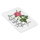 Bescherm uw hart -  Roos, spreekwoorden 4:23 Magneet (Rechterzijde)