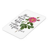 Bescherm uw hart -  Roos, spreekwoorden 4:23 Magneet (Linkerzijde)