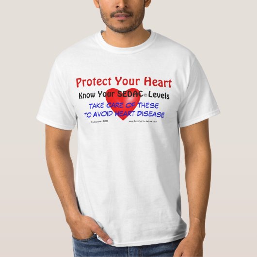 Bescherm uw hart t-shirt (Voorkant)