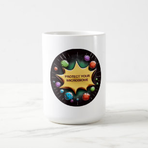 Bescherm uw microbioom probiotica voor de gezondhe koffiemok