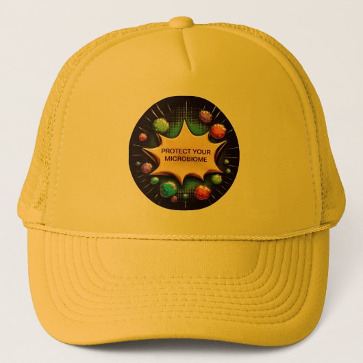 Bescherm uw microbioom probiotica voor de gezondhe trucker pet (Voorkant)