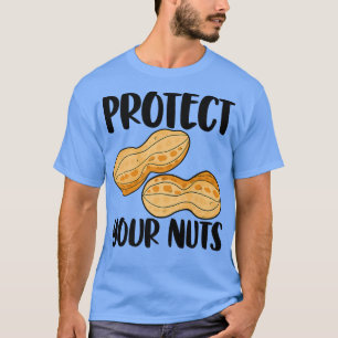 Bescherm uw nopjes grappige gender onthulling t-shirt