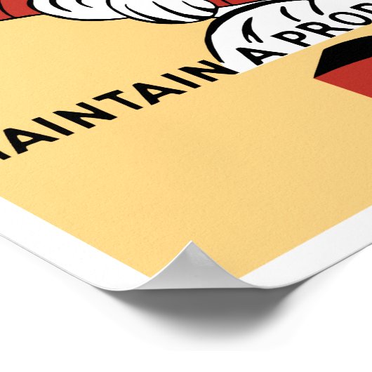 Bescherm uw ogen een juist pakket handhaven — WPA Poster (Hoek)