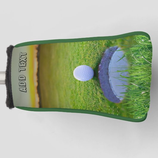 Bescherm uw papier met onze stijlvolle golfheadcover (Voorkant)