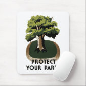 Bescherm uw parken muismat (Met muis)