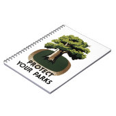 Bescherm uw parken notitieboek (Linkerzijde)