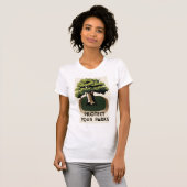 Bescherm uw parken t-shirt (Voorkant volledig)