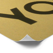 Bescherm uw Parks  WPA-Poster Poster (Hoek)