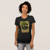 Bescherm uw parkshirt t-shirt (Voorkant volledig)