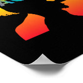 Bescherm uw Peace Sticker Poster (Hoek)