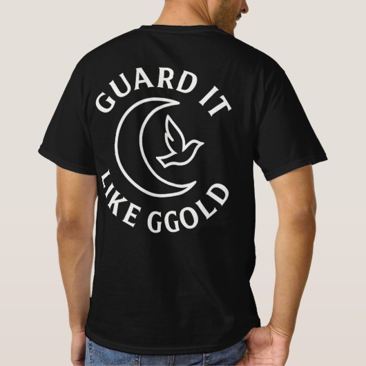 Bescherm uw Peace T-shirt (Achterkant)