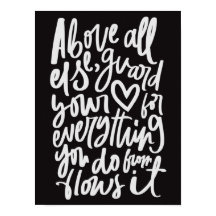 Bescherm uw Poster Bijbelscripts voor harten