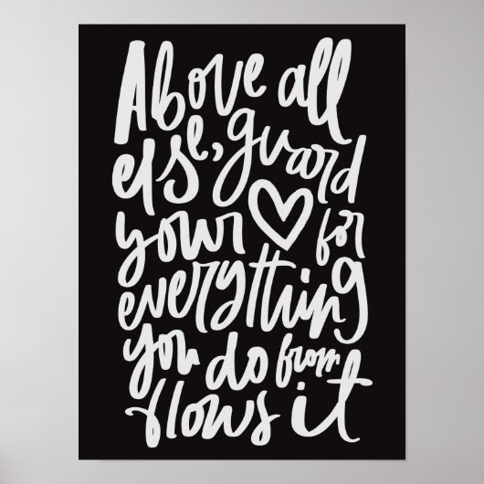 Bescherm uw Poster Bijbelscripts voor harten (Voorkant)