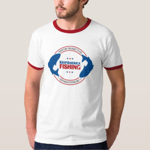 Bescherm uw recht om te vissen! t-shirt