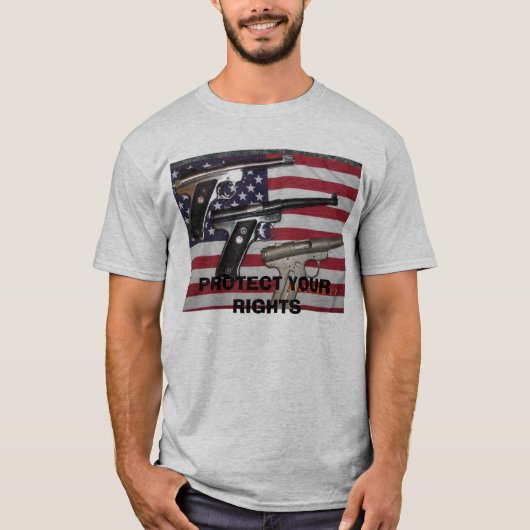 BESCHERM UW RECHTEN T-SHIRT (Voorkant)