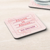 Bescherm uw tafel en ziel tegen narcistisch misbru bier onderzetter (Linkerzijde)