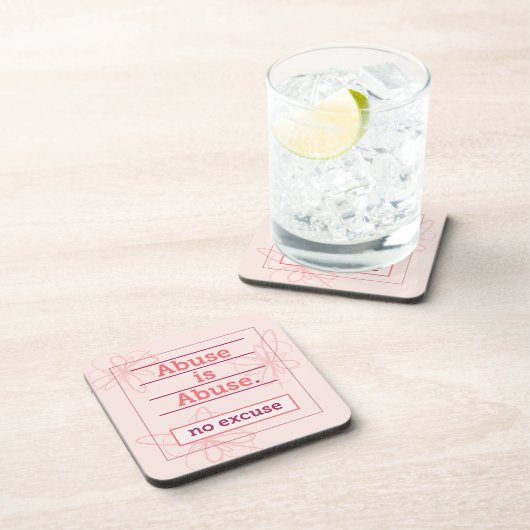 Bescherm uw tafel en ziel tegen narcistisch misbru bier onderzetter (Rechterzijde)