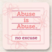 Bescherm uw tafel en ziel tegen narcistisch misbru bier onderzetter (Voorkant)