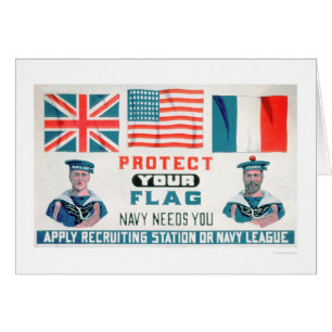 Bescherm uw vlag - marine heeft u nodig (US02143)