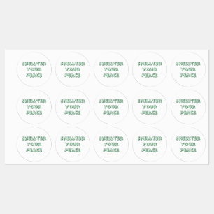 Bescherm uw vrede labels