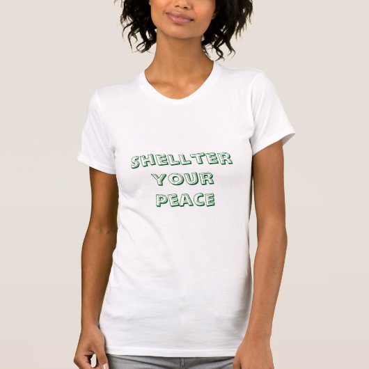 Bescherm uw vrede t-shirt (Voorkant)