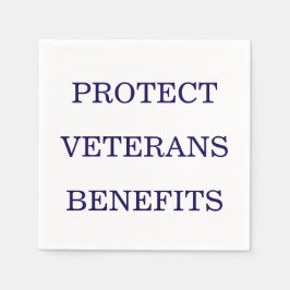 Bescherm Veteranen Voordelen Politiek Servet