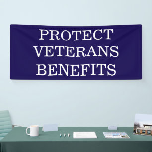 Bescherm Veteranen Voordelen Politiek  Spandoek