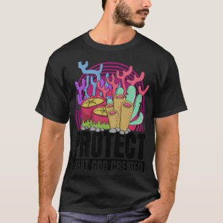 Bescherm wat God heeft Creëer voor de zee die het T-shirt