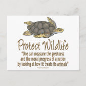 Bescherm Zeeen Briefkaart (Voorkant)