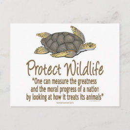 Bescherm Zeeen Briefkaart