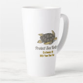 Bescherm Zeeen draaistellen aanpassen Latte Mok (Rechterhoek)