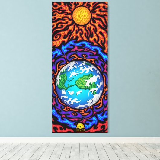 Beschermd - Canvas (Insitu (Houten vloer))