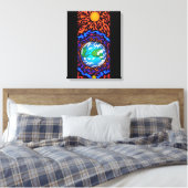 Beschermd - Canvas Afdruk (Insitu (Slaapkamer))