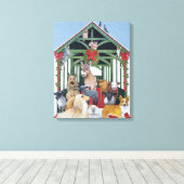 beschermd canvas afdruk (Insitu (Houten vloer))