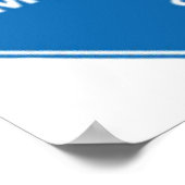 Beschermd door 2e AMENDEMENT Security Poster (Hoek)