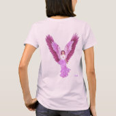 Beschermd door Angels! T Shirt (Achterkant)