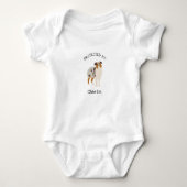 Beschermd door Australian Shepherd Dog shirt (Voorkant)