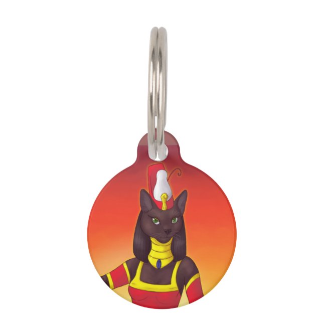 Beschermd door Bast-Mut Huisdierpenning (Voorkant)