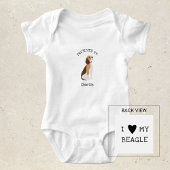 Beschermd door Beagle Dog shirt