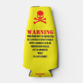 BESCHERMD DOOR EEN VETERAAN FLESJESKOELER (Voorkant)