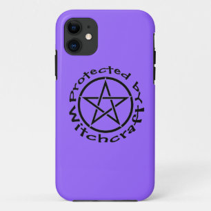 Beschermd door Paars Wiccan iphonehoesje van de Case-Mate iPhone Case