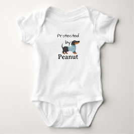 Beschermd Door Peanut (Naam) Dachshund Romper