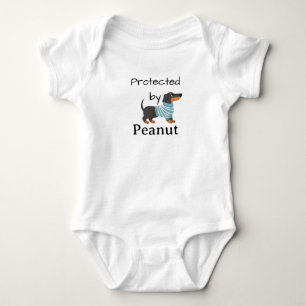 Beschermd Door Peanut (Naam) Dachshund Romper