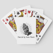 Beschermd door Santa Muerte Pokerkaarten (Achterkant)