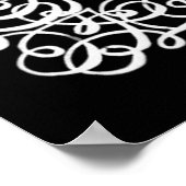 Beschermd door stofkonijntjes poster (Hoek)