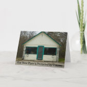 Beschermd door totalen - grappige wijziging van ad aankondiging (Voorkant)