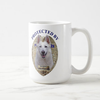 Beschermd door White Shepherd Koffiemok