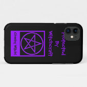 Beschermd door Witchcraft Cheeky Witch iphone 5 ho Case-Mate iPhone Case (Achterkant (horizontaal))