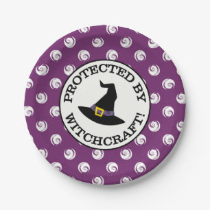 BESCHERMD DOOR WITCHCRAFT! PAPIEREN BORDJE